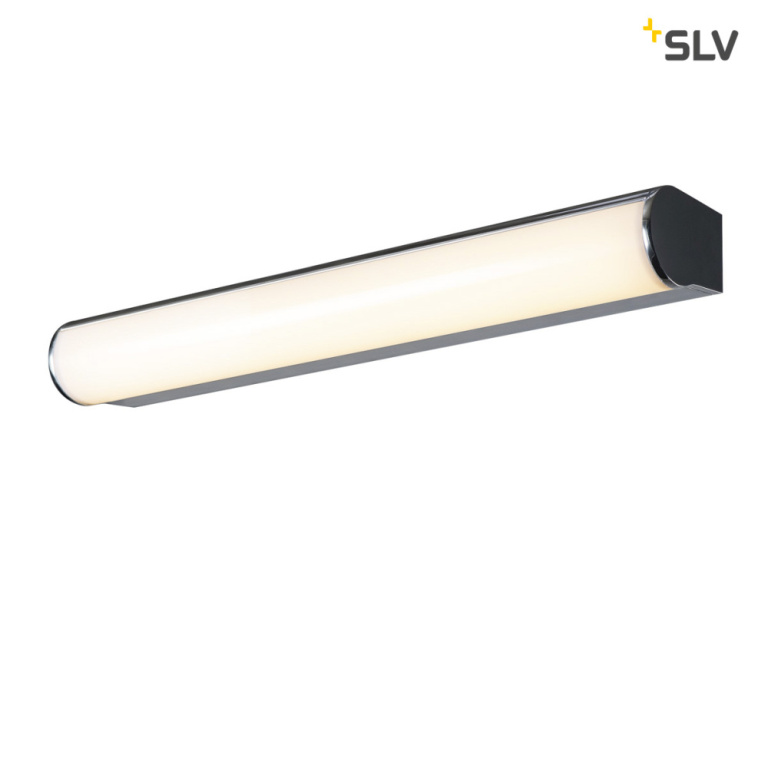 SLV MARYLIN, LED Outdoor Wandaufbauleuchte, chrom, IP44, 3000K, 10W