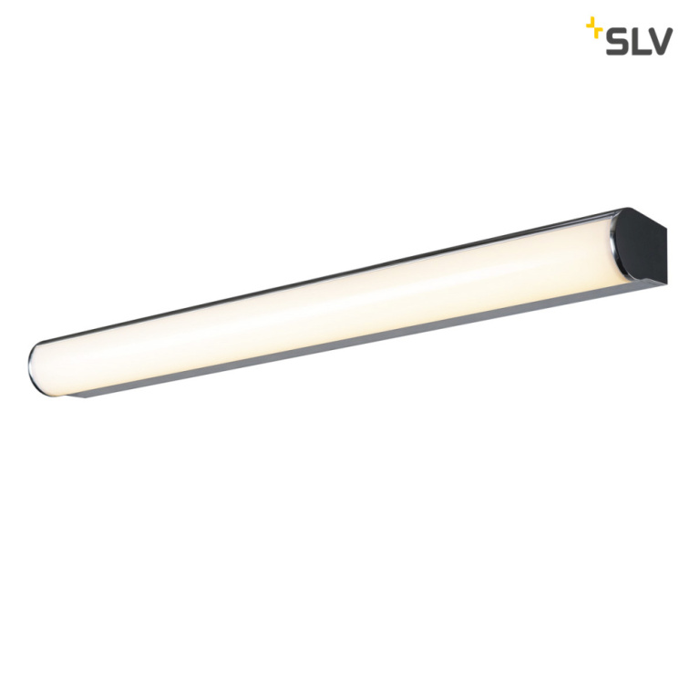 SLV MARYLIN, LED Outdoor Wandaufbauleuchte, chrom, IP44, 3000K, 15W