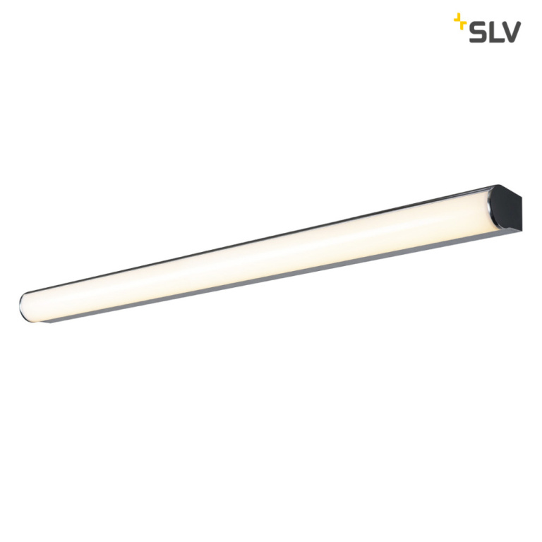 SLV MARYLIN, LED Outdoor Wandaufbauleuchte, chrom, IP44, 3000K, 21W