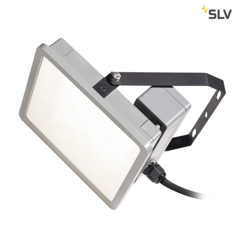 SLV ALMINO WL, LED Outdoor Wandaufbauleuchte, UGR<19, grey, IP65, 4000K