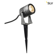 LED SPIKE, LED Outdoor Erdspießleuchte, anthrazit, IP55, 3000K, 40°