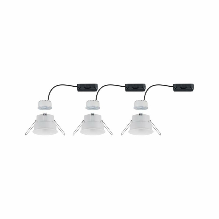 Paulmann Einbauleuchte LED Cymbal 3x6,5W Weiß matt