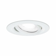 Einbauleuchte LED Nova Plus rund 1x6W GU10 Weiß matt