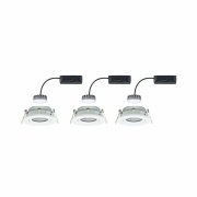 Einbauleuchte LED Nova Plus rund 3x6,8W  Weiß matt