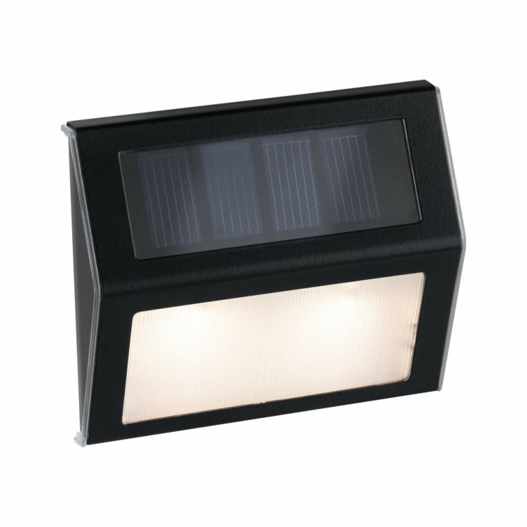 Paulmann Solar LED Outdoor Leuchte Dayton mit Dämmerungssensor IP44 anthrazit