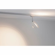 URail LED Schienenspot Sabik 9W 2700K dimmbar chrom matt weiß (LED fest verbaut)