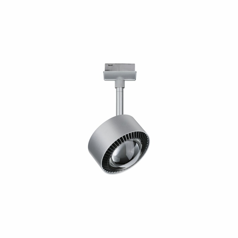 Paulmann URail LED Spot Aldan 9W 480lm 2700K dimmbar chrom matt schwarz (LED fest verbaut)