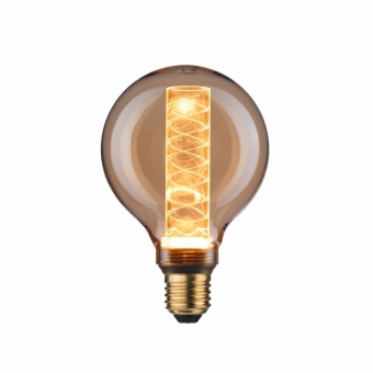 Paulmann 28600 LED Vintage-Birne B75 Lampen1a Glow E27 | Gold 4W Inner