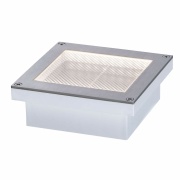 Solar LED-Bodeneinbauleuchte Aron 10x10 cm mit Bewegungsmelder & Dämmerungssensor IP67 3000K