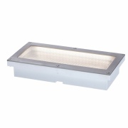 Solar LED-Bodeneinbauleuchte Aron 20x10 cm mit Bewegungsmelder & Dämmerungssensor IP67 3000K