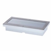 Solar LED-Bodeneinbauleuchte Aron 20x10 cm mit Bewegungsmelder & Dämmerungssensor IP67 3000K