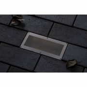 Solar LED-Bodeneinbauleuchte Aron 20x10 cm mit Bewegungsmelder & Dämmerungssensor IP67 3000K