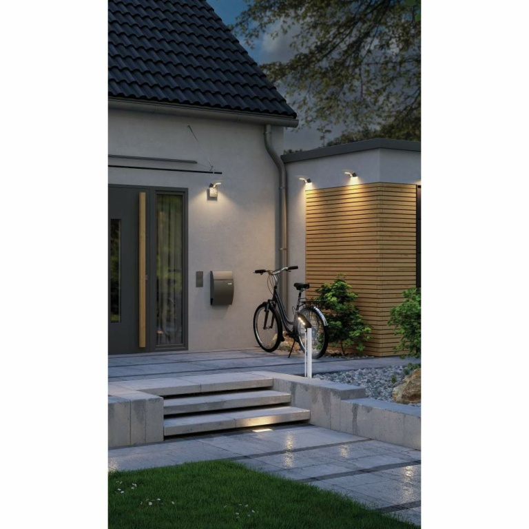 Paulmann Outdoor Solar Pollerleuchte Soley 3000K Anthrazit