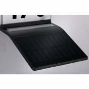 Outdoor Solar Hausnummernleuchte Yoko Anthrazit mit Bewegungsmelder 3000K 145lm