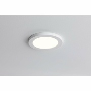 LED Einbaupanel Cover-it rund 3.000K 6W Weiß