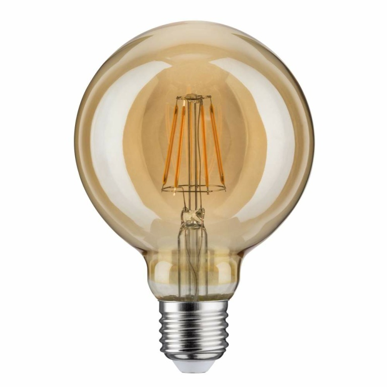 Paulmann LED Vintage Globe 95 6,5W E27 Gold 1700K