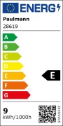 LED Standardform 9 Watt E27 Klar Warmweiß