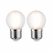 LED Tropfen 5 Watt E27 Matt Warmweiß