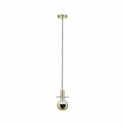 LED Globe 6,5 Watt E27 Kopfspiegel Gold Warmweiß