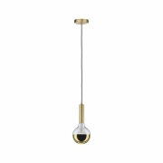 LED Globe 6,5 Watt E27 Kopfspiegel Gold Warmweiß