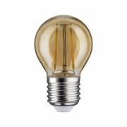 LED Tropfen 2,6 Watt E27 Gold Goldlicht