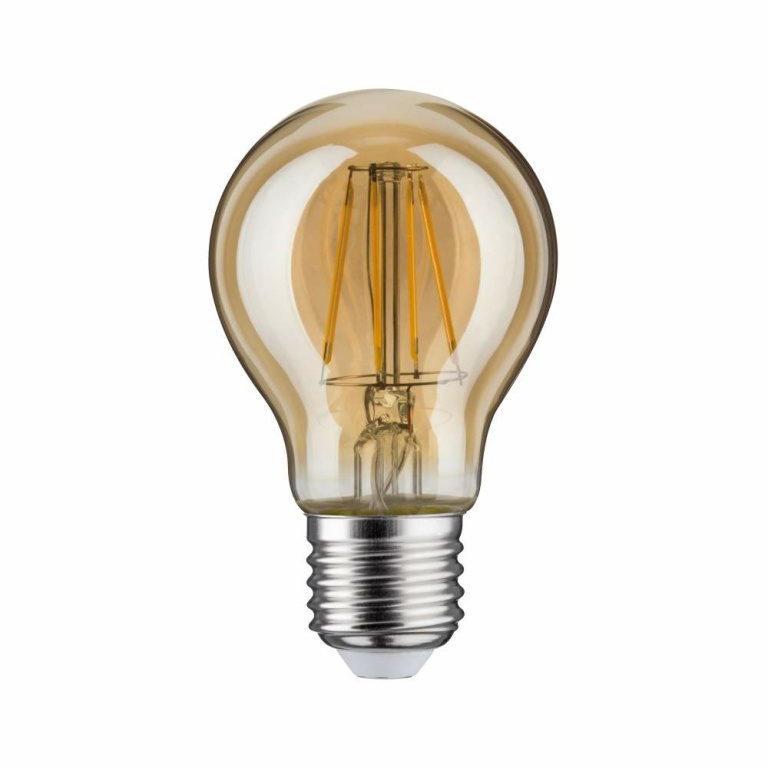 Paulmann LED Standardform 4,7 Watt E27 Gold Goldlicht