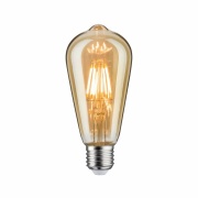 LED Kolben ST64 6,5 Watt E27 Gold Goldlicht