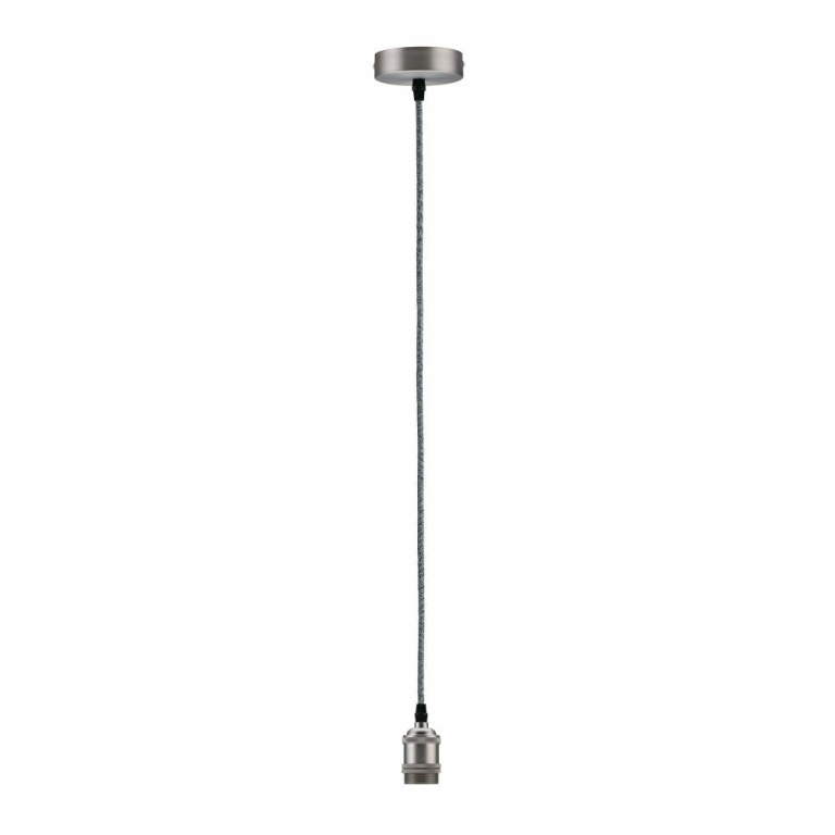 Paulmann Neordic Pendelleuchte Eldar E27 max. 60W Grau/Nickel dimmbar Metall