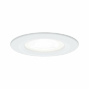 LED Einbauleuchte Nova Einzelleuchte rund 1x6.5W IP44 GU10 Weiß (matt) 230V 4000K