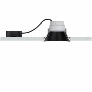 LED Einbauleuchte Cole Coin Weiß/Schwarz matt 6W 470lm 2700K IP44 3-Step-Dim