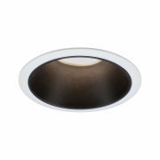 LED Einbauleuchte Cole Coin Weiß/Schwarz matt 6W 470lm 2700K IP44 3-Step-Dim