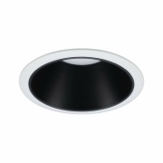 LED Einbauleuchte Cole Coin Weiß/Schwarz matt 6W 470lm 2700K IP44 3-Step-Dim