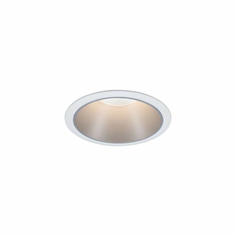 Paulmann LED Einbauleuchte Cole Coin Weiß/Silber 3er-Set 6W 470lm 2700K IP44 3-Step-Dim