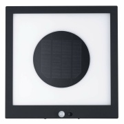 Solar LED Panel Taija Bewegungsmelder IP44 3000K 35lm Anthrazit