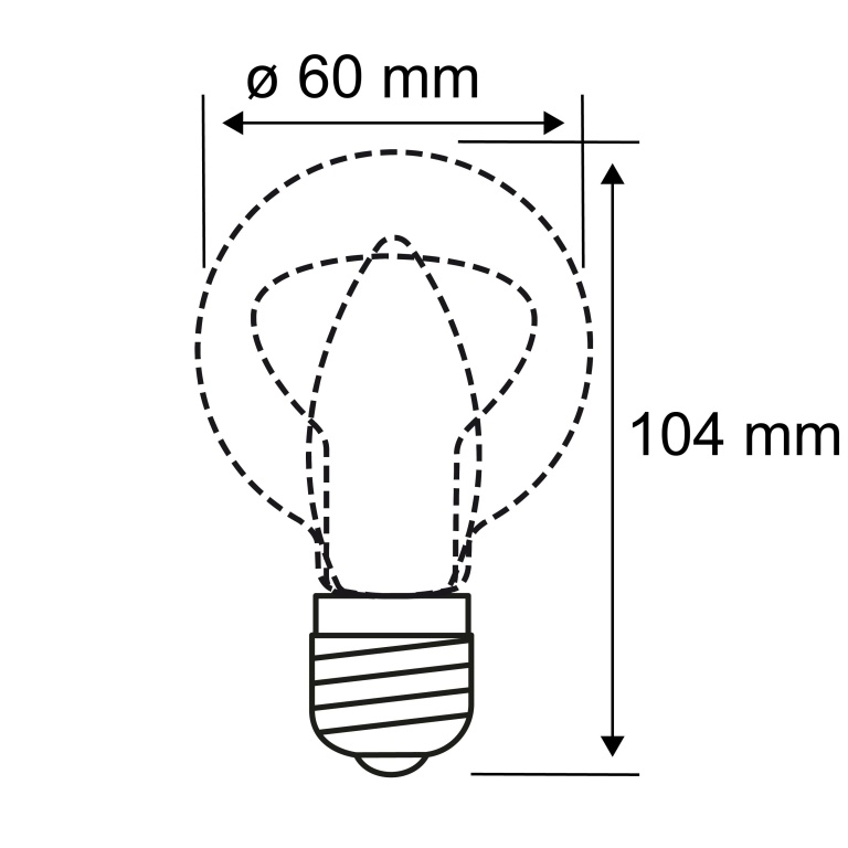 Paulmann Leuchtmittel Bundle 3-Stufen-dimmbar 4er-Set LED-Lampe E27 Birne Klar 2700K Warmweiß 806lm 8W