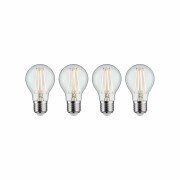 Leuchtmittel Bundle 3-Stufen-dimmbar 4er-Set LED-Lampe E27 Birne Klar 2700K Warmweiß 806lm 8W