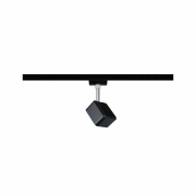 URail LED Schienenspot Cube 65° 8W 540lm 2700K dimmbar schwarz matt chrom (LED fest verbaut)