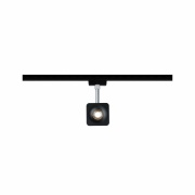 URail LED Schienenspot Cube 65° 8W 540lm 2700K dimmbar schwarz matt chrom (LED fest verbaut)