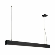 GLENOS LED Pendelleuchte schwarz 105cm 43W 3300lm 4000K CRI 80