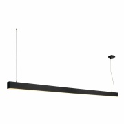 GLENOS LED Pendelleuchte schwarz 205cm 85W 5700lm 3000K CRI 80