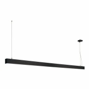 GLENOS LED Pendelleuchte schwarz 205cm 85W 6600lm 4000K CRI 80