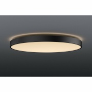 MEDO 90 CW CORONA, LED Indoor Wand- und Deckenaufbauleuchte TRIAC schwarz 3000/4000K