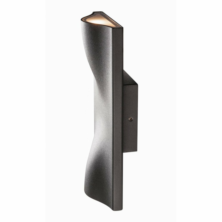 SLV VILUA UP/DOWN WL Outdoor Wandaufbauleuchte anthrazit IP54 100°