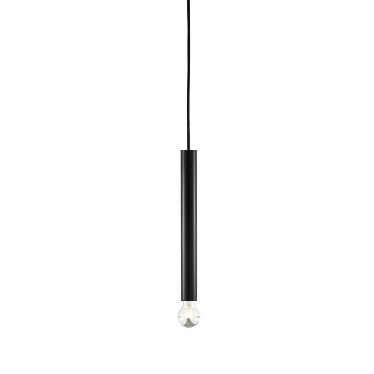 SLV FITU PD E27 Indoor Pendelleuchte schwarz 5m Kabel mit offenem Kabelende