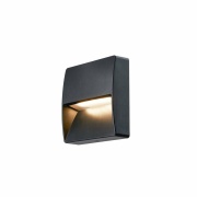 DOWNUNDER OUT square WL Outdoor LED Wandeinbauleuchte anthrazit 3000K