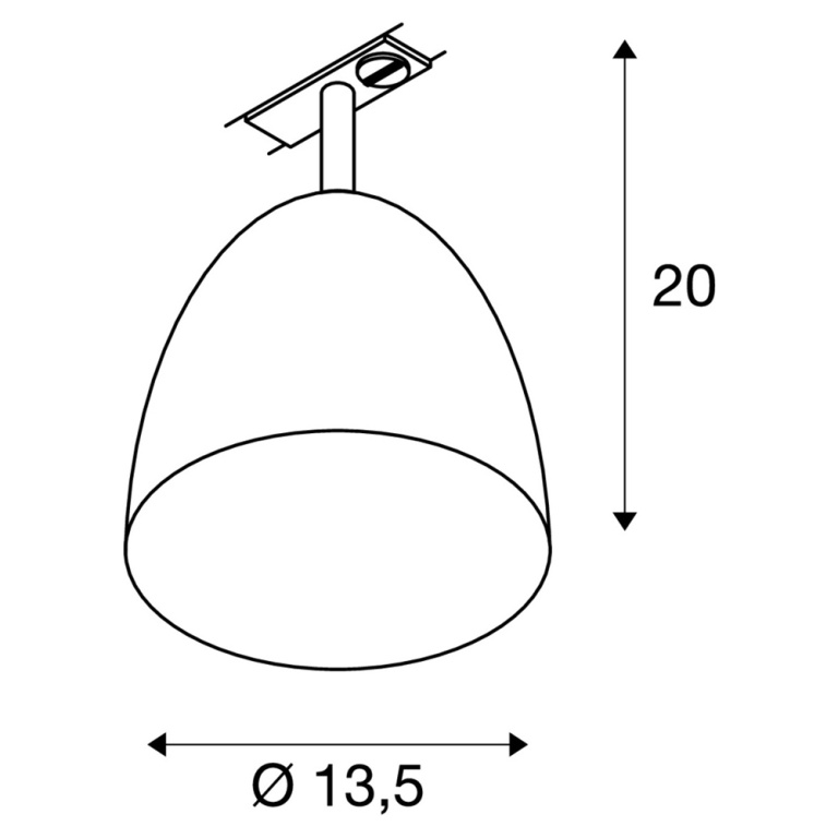 SLV PARA CONE 14 kupfer weiß GU10 QPAR51 1-Phasen Leuchte