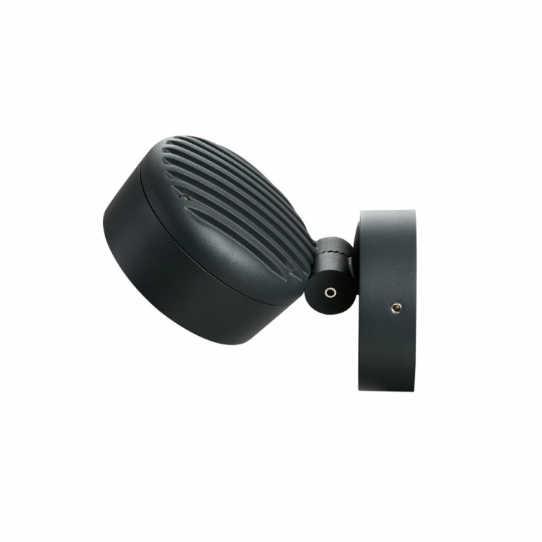 SLV ESKINA SPOT Outdoor Wand- und Deckenaufbauleuchte anthrazit IP65 dimmbar