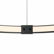 ONE 60 DALI Indoor LED Pendelleuchte schwarz