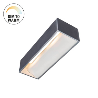 SLV LED Wandleuchte LOGS IN L aluminium/weiß mit Dim-To-Warm 2000-3000K 21W CRI 90 1390lm