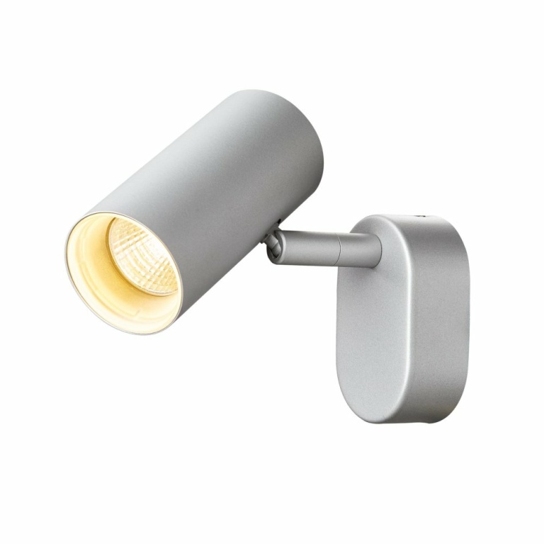 SLV NOBLO I Indoor LED Deckenaufbauleuchte 2700K grau